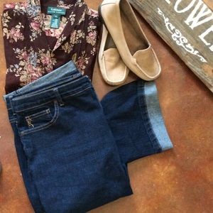 πΏStyle & Co Capri Denim Jeans SZ/14